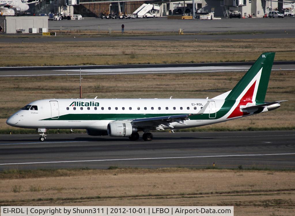 EI-RDL, 2012 Embraer 175STD (ERJ-170-200STD) C/N 17000345, Taxiing to the Terminal...