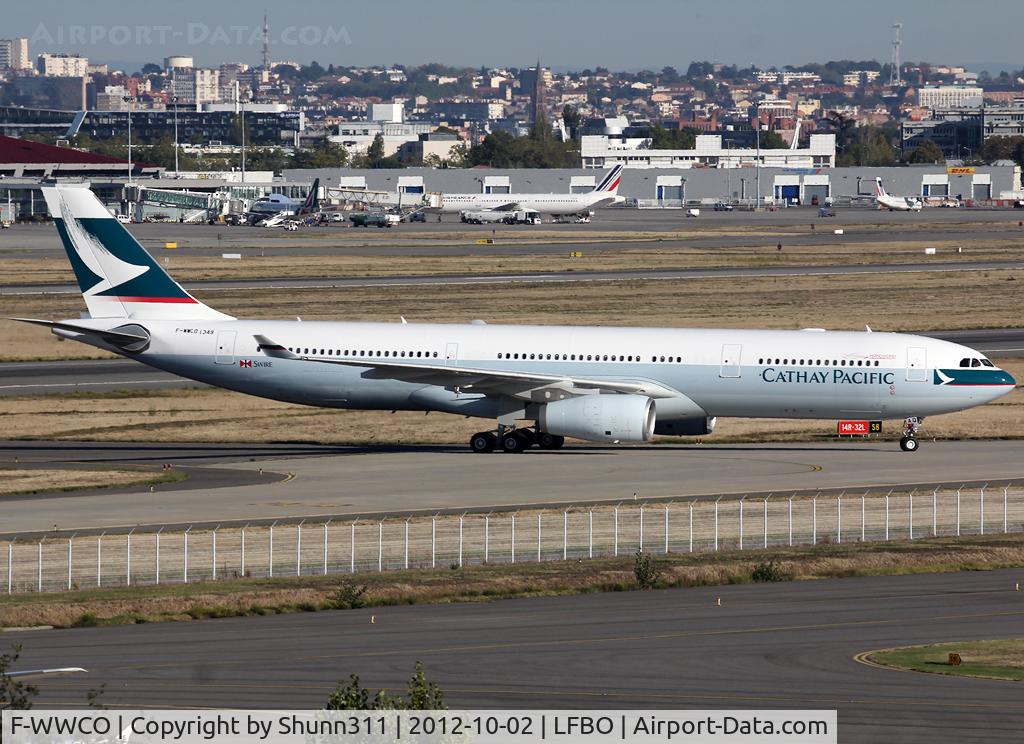 F-WWCO, 2012 Airbus A330-343X C/N 1349, C/n 1349 - To be B-LAQ