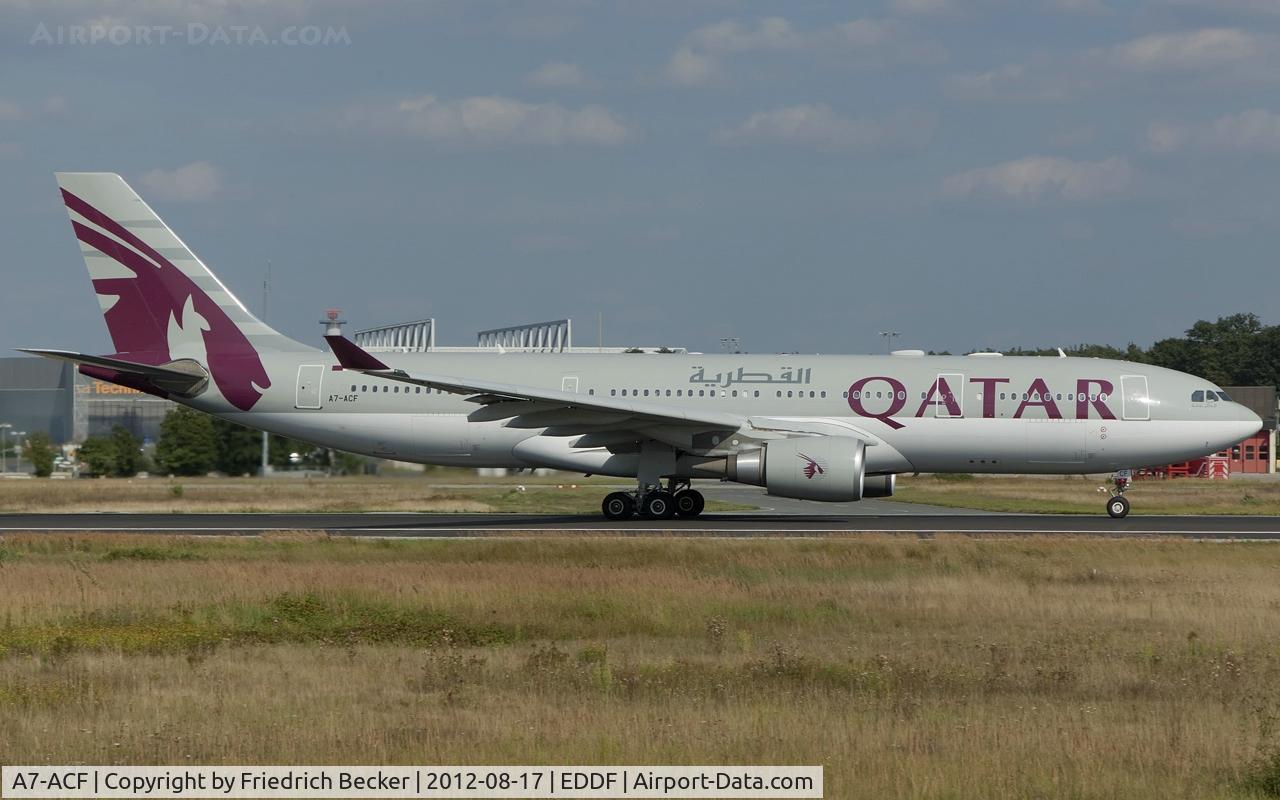 A7-ACF, 2004 Airbus A330-202 C/N 638, departure via RW18W