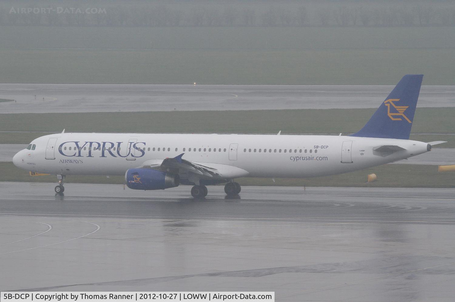 5B-DCP, 2006 Airbus A321-231 C/N 2793, Cyprus Airways Airbus A321