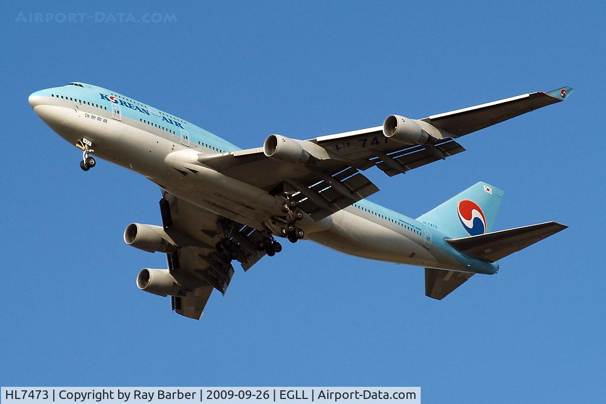 HL7473, 1996 Boeing 747-4B5 C/N 28335, Boeing 747-4B5 [28335] (Korean Air) Home~G 26/09/2009