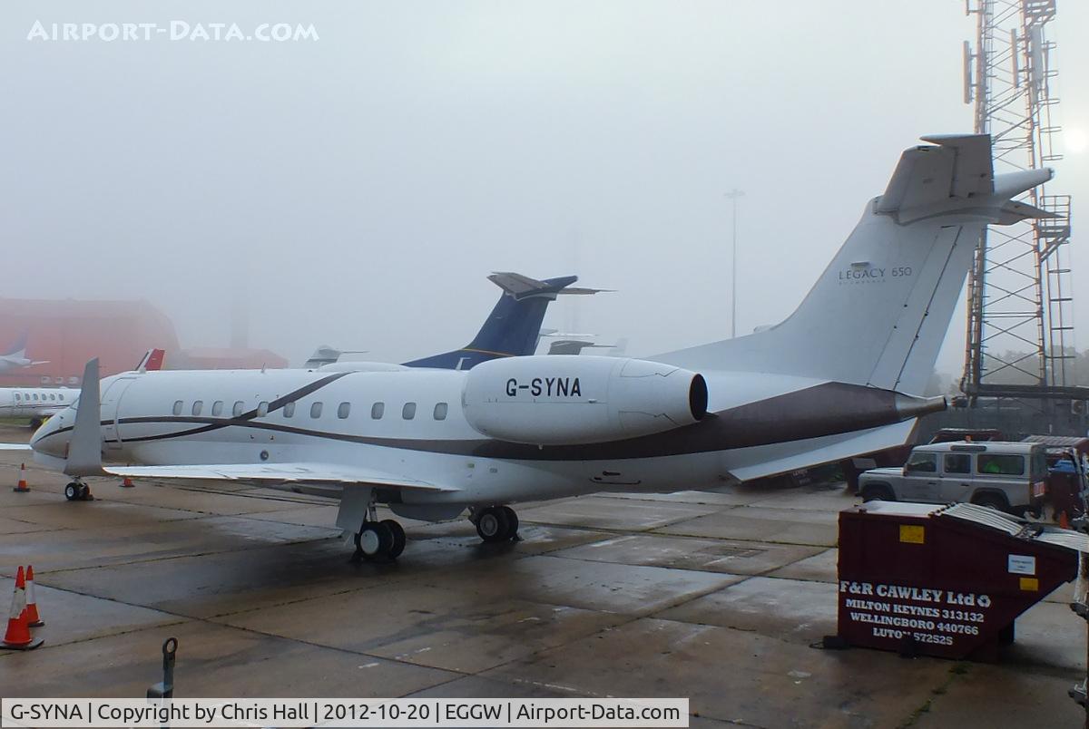 G-SYNA, 2011 Embraer EMB-135BJ Legacy C/N 14501127, London Executive Aviation