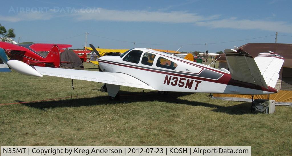 N35MT, 1966 Beech V35 Bonanza C/N D-8338, EAA AirVenture 2012