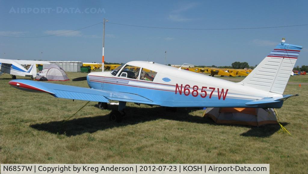 N6857W, 1965 Piper PA-28-140 Cherokee C/N 28-21013, EAA AirVenture 2012