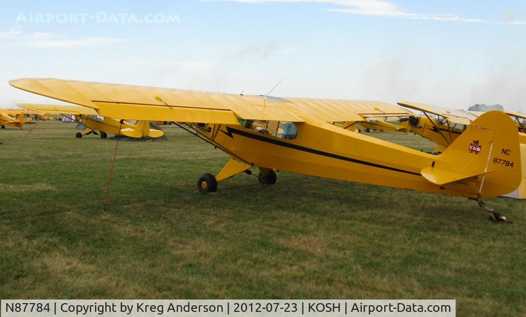 N87784, 1946 Piper J3C-65 Cub C/N 15442, EAA AirVenture 2012