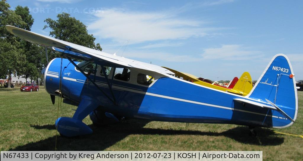 N67433, 1942 Howard Aircraft DGA-15P C/N 563, EAA AirVenture 2012