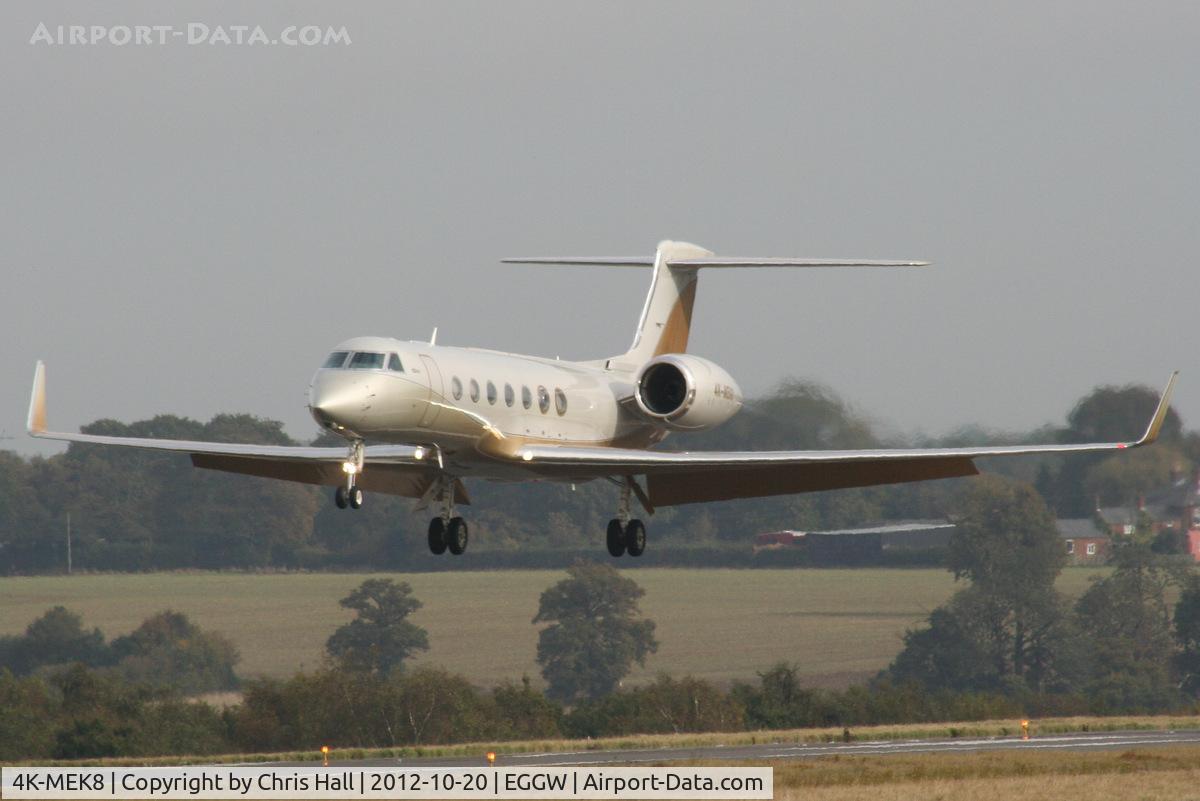 4K-MEK8, 2008 Gulfstream Aerospace GV-SP (G550) C/N 5204, ESW Business Aviation