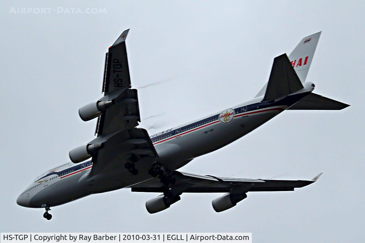 HS-TGP, 1994 Boeing 747-4D7 C/N 26610, HS-TGP   Boeing 747-4D7 [26610] (Thai Airways) Home~G 31/03/2010