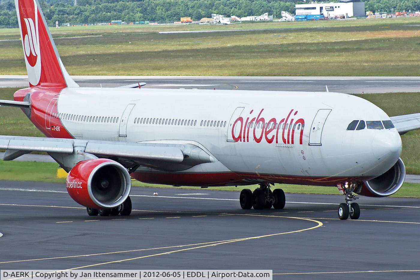 D-AERK, 1996 Airbus A330-322 C/N 120, D-AERK @ EDDL