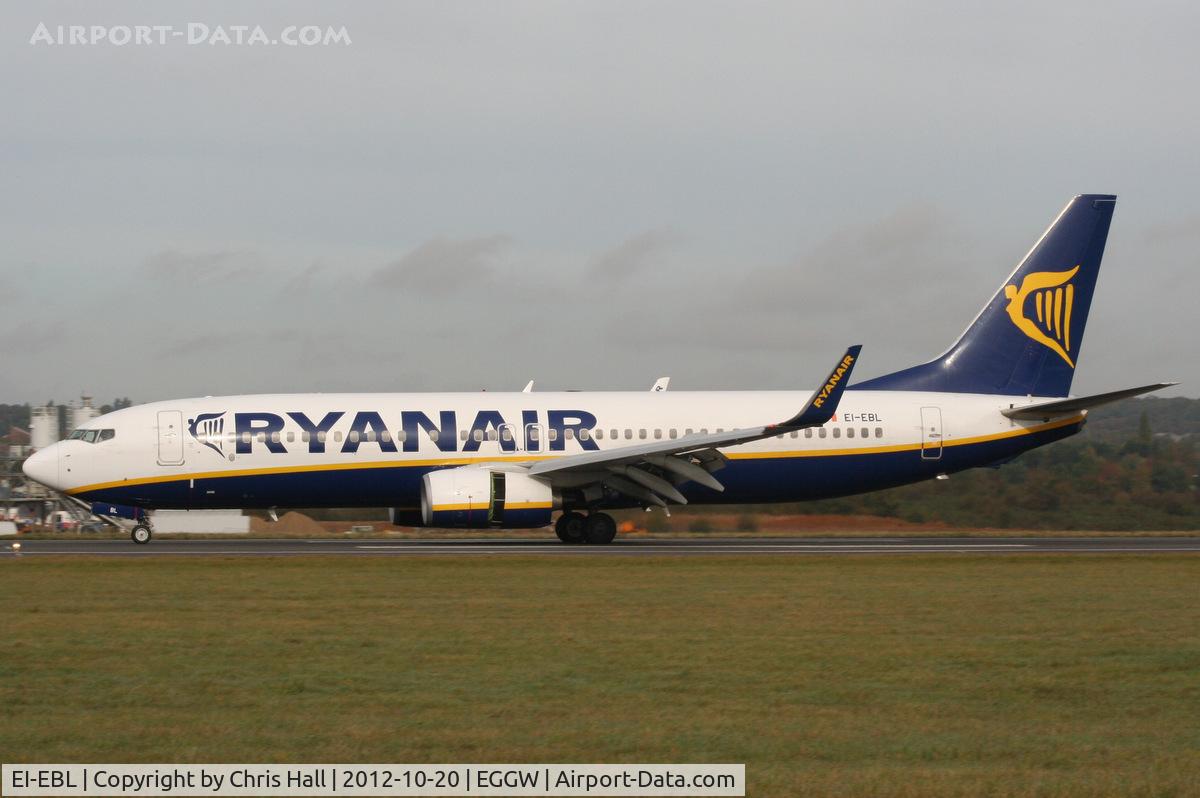 EI-EBL, 2009 Boeing 737-8AS C/N 37529, Ryanair