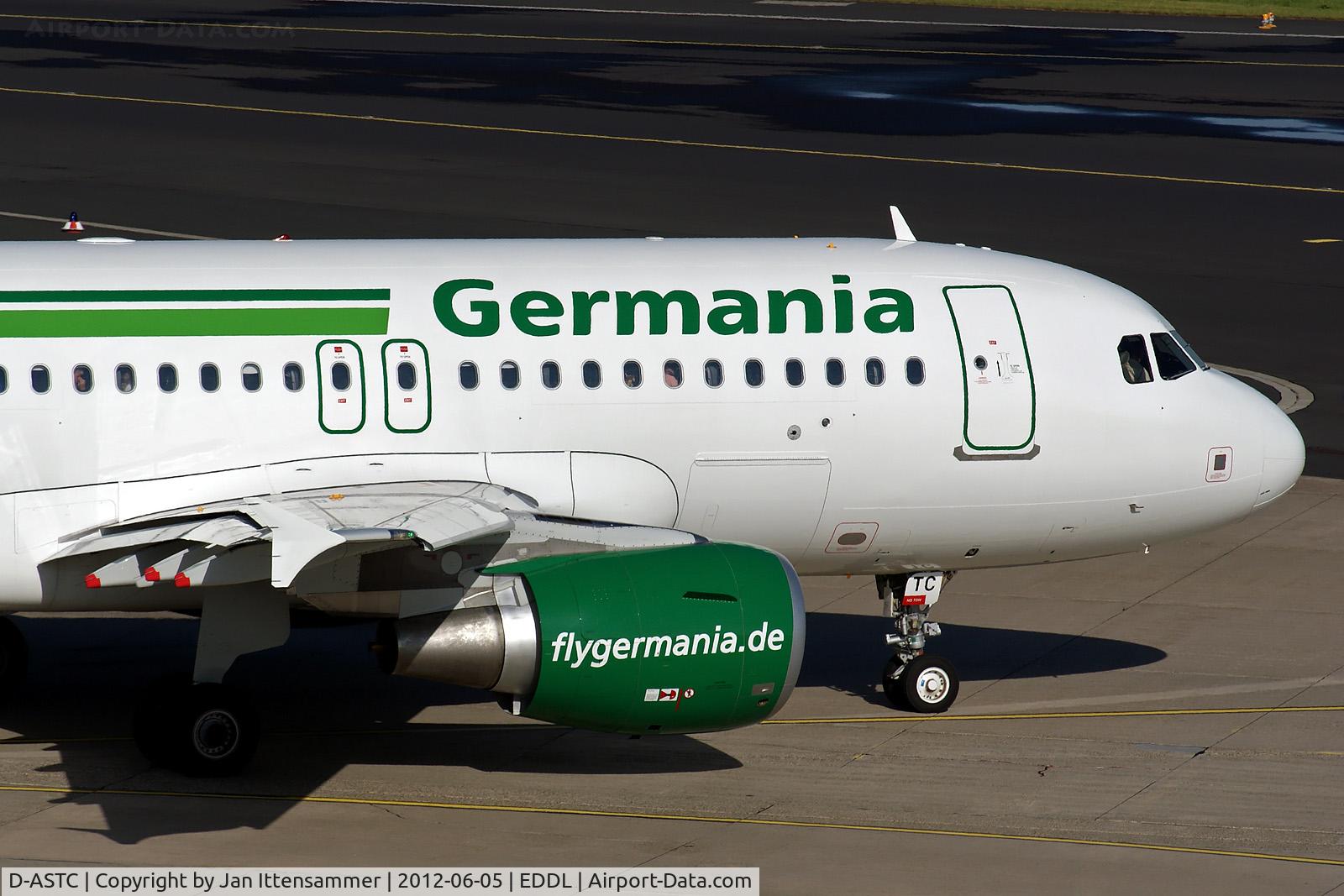 D-ASTC, 2012 Airbus A319-112 C/N 5085, D-ASTC @ EDDL