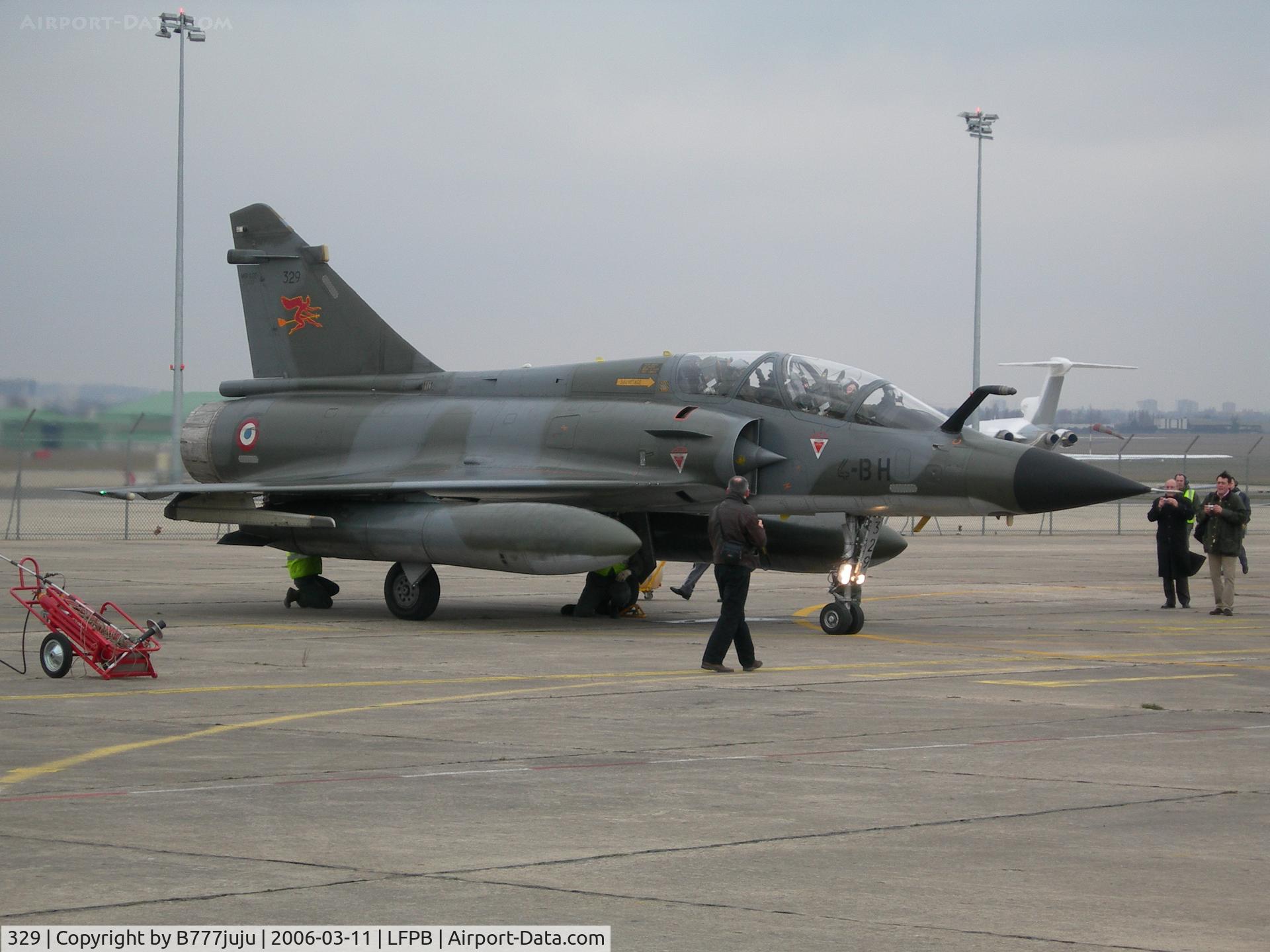 329, 1988 Dassault Mirage 2000N C/N 243, during Women day at Musée de l'air