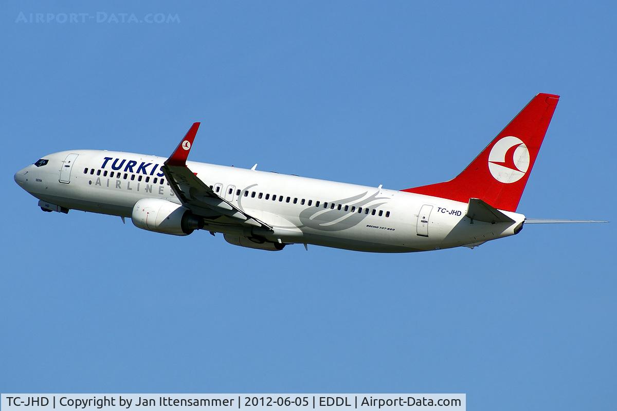 TC-JHD, 2008 Boeing 737-8F2 C/N 35743, TC-JHD @ EDDL