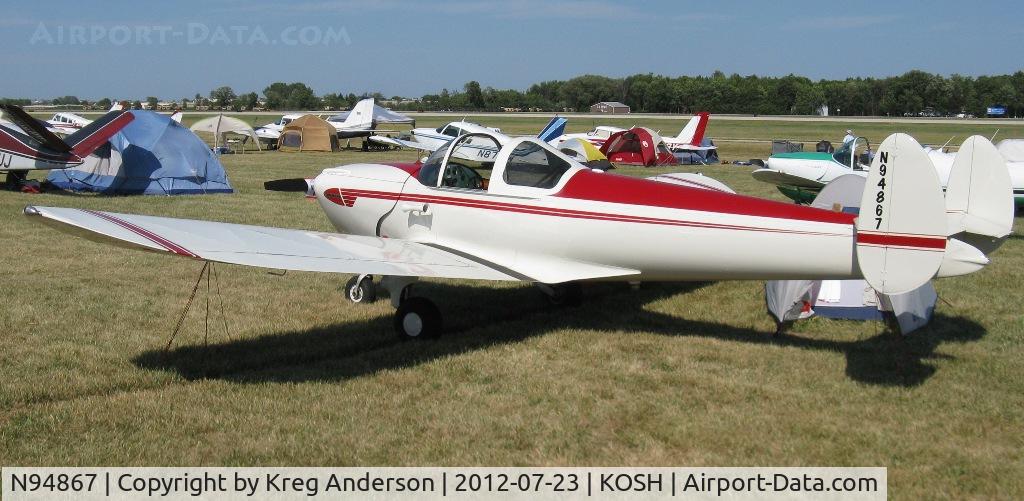 N94867, 1948 Erco 415E Ercoupe C/N 4991, EAA AirVenture 2012