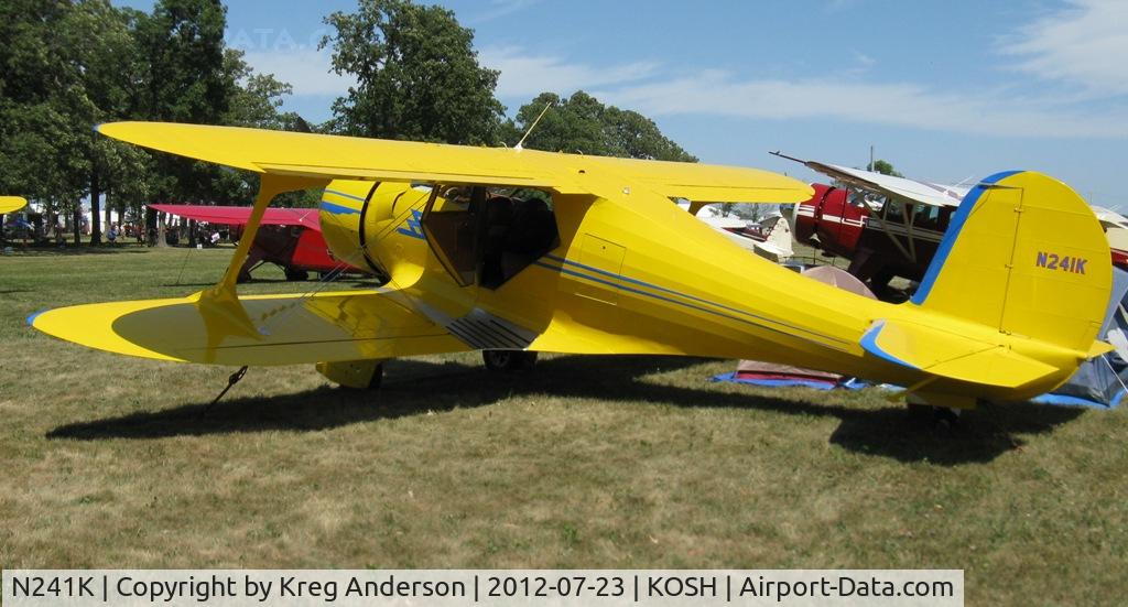 N241K, 1939 Beech D17S Staggerwing C/N 287, EAA AirVenture 2012