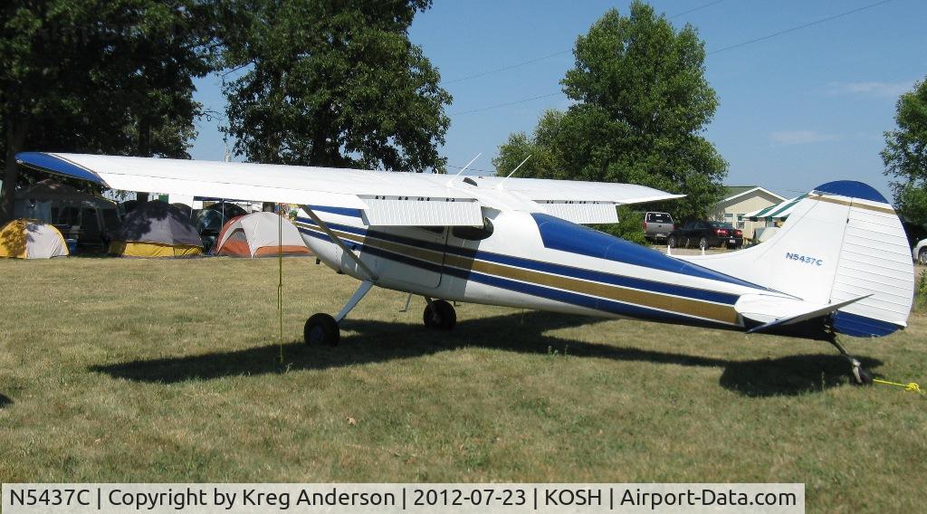 N5437C, 1950 Cessna 170A C/N 19561, EAA AirVenture 2012