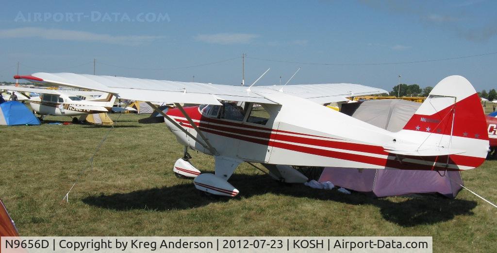 N9656D, 1959 Piper PA-22-160 Tri Pacer C/N 22-6572, EAA AirVenture 2012