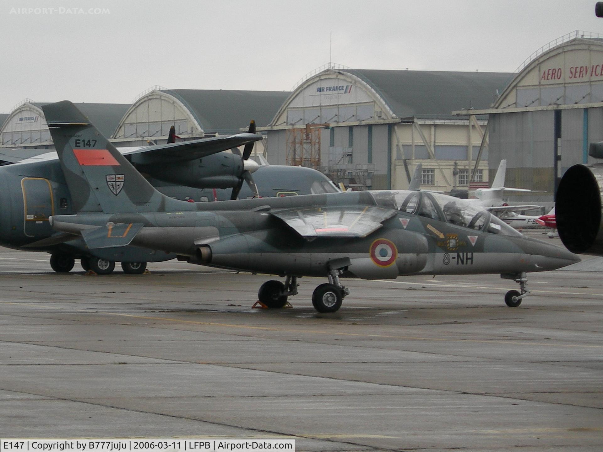 E147, Dassault-Dornier Alpha Jet E C/N E147, during Women Day at Le Bourget
