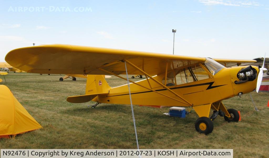 N92476, 1946 Piper J3C-65 Cub C/N 16946, EAA AirVenture 2012
