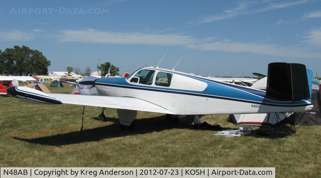 N48AB, 1954 Beech E35 C/N D-3769, EAA AirVenture 2012