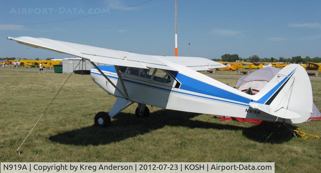 N919A, 1951 Piper PA-22 C/N 22-223, EAA AirVenture 2012