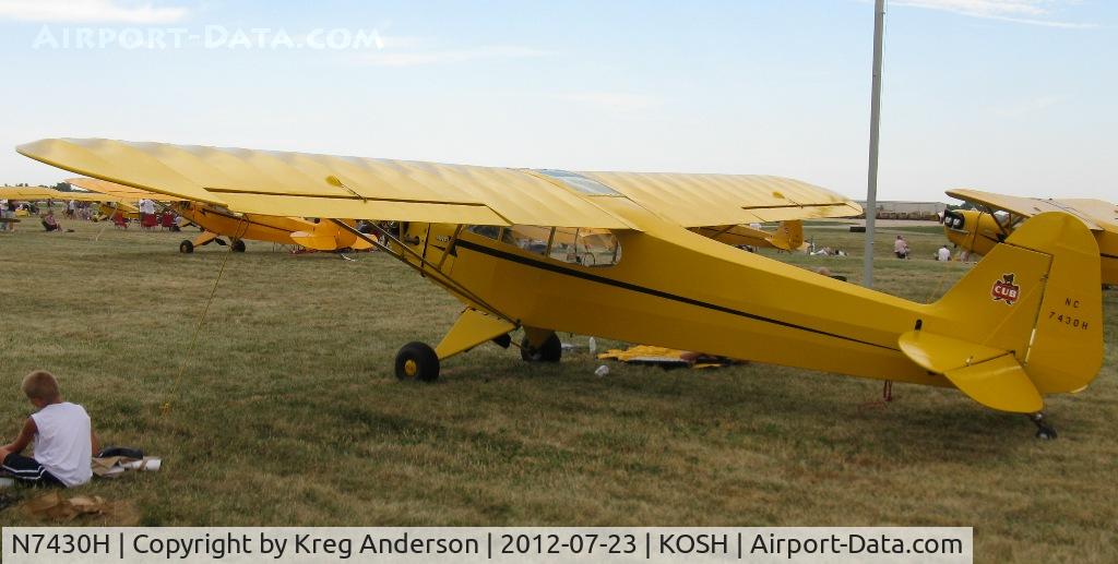 N7430H, 1946 Piper J3C-65 Cub Cub C/N 20695, EAA AirVenture 2012