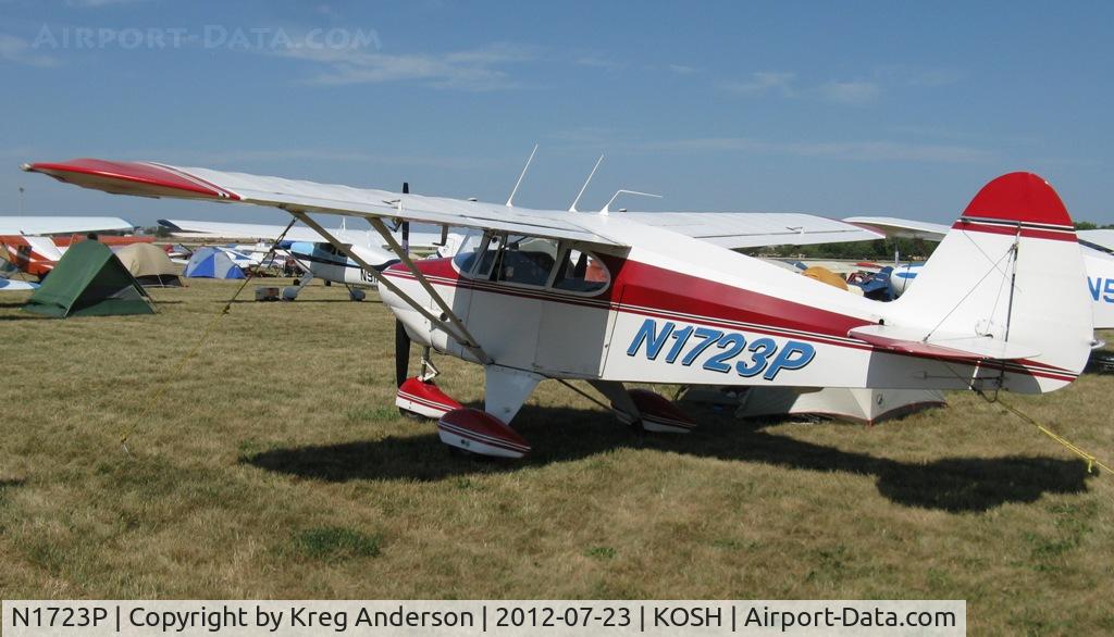 N1723P, Piper PA-22-150 C/N 22-2513, EAA AirVenture 2012