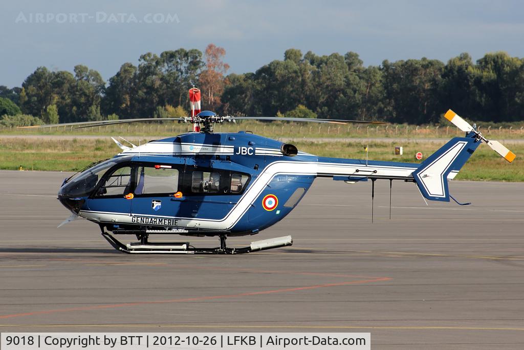 9018, 2002 Eurocopter-Kawasaki EC-145 (BK-117C-2) C/N 9018, Gendarmerie Nationale