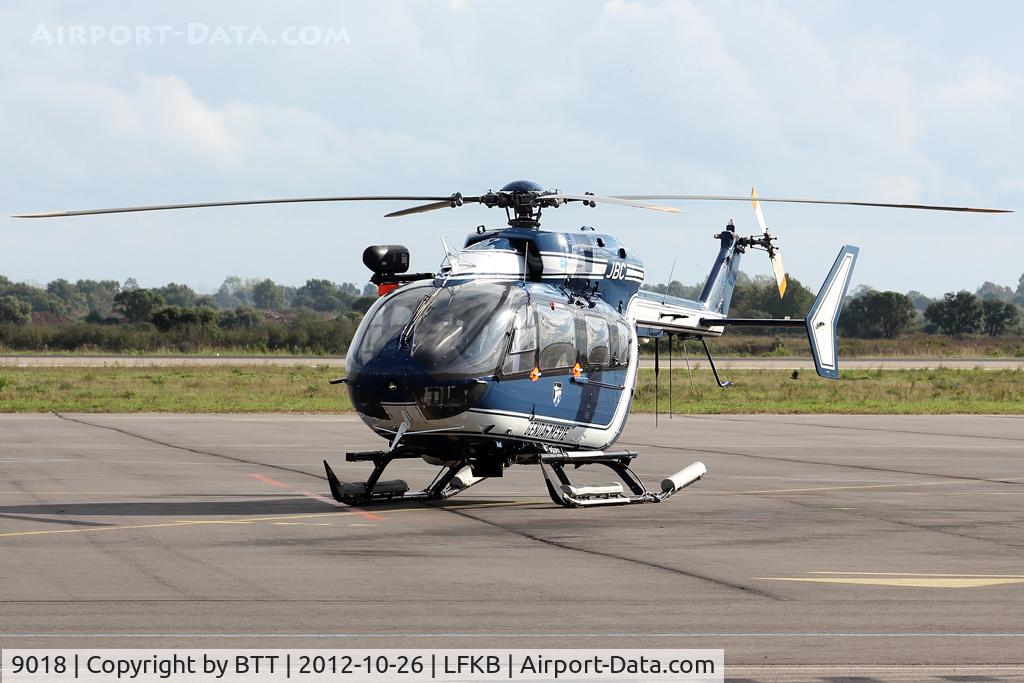 9018, 2002 Eurocopter-Kawasaki EC-145 (BK-117C-2) C/N 9018, Gendarmerie Nationale