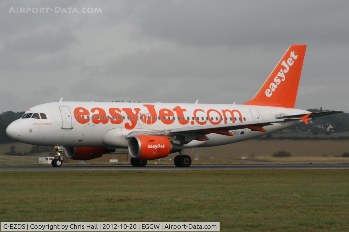 G-EZDS, 2008 Airbus A319-111 C/N 3702, easyJet