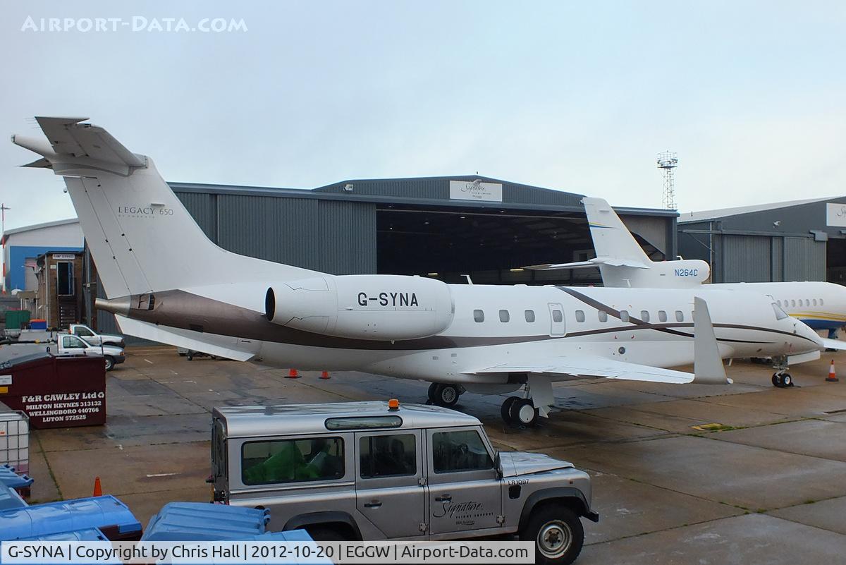 G-SYNA, 2011 Embraer EMB-135BJ Legacy C/N 14501127, London Executive Aviation