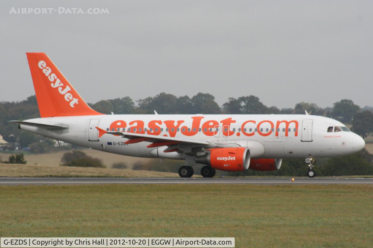 G-EZDS, 2008 Airbus A319-111 C/N 3702, easyJet
