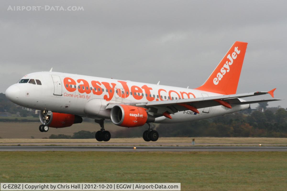 G-EZBZ, 2007 Airbus A319-111 C/N 3184, easyJet