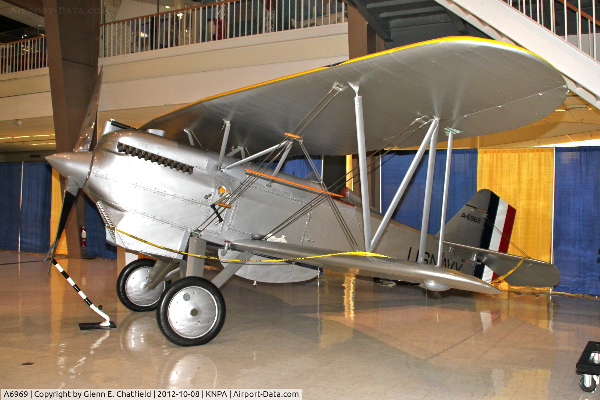 A6969, 1925 Curtiss F6C-1 Hawk C/N 60, Naval Aviation Museum