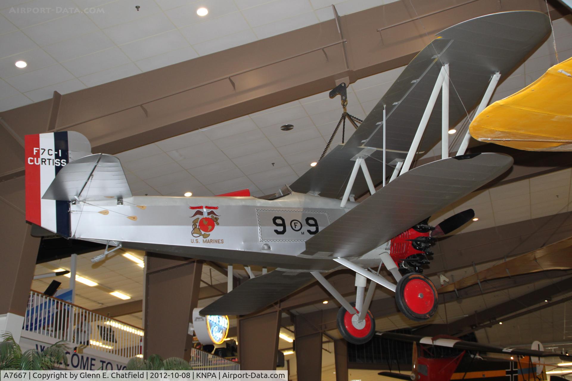 A7667, 1928 Curtiss F7C-1 C/N Not found A-7667, Naval Aviation Museum