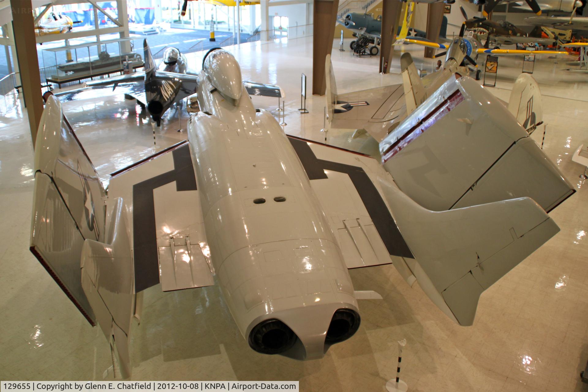 129655, 1954 Vought F7U-3M Cutlass C/N 139, Naval Aviation Museum