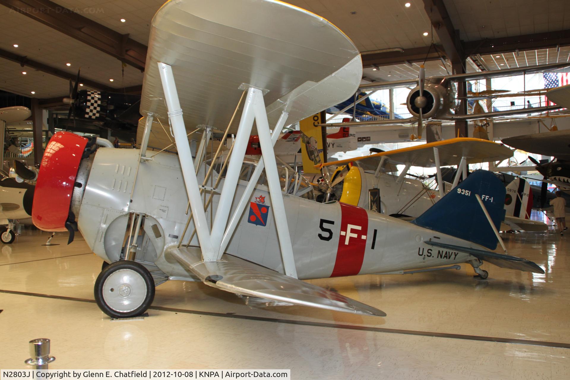 N2803J, Grumman G.23 C/N 101, Naval Aviation Museum