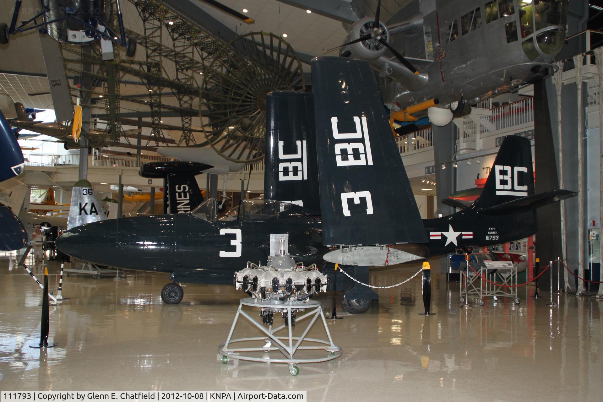 111793, McDonnell FH-1 Phantom I C/N 45, Naval Aviation Museum