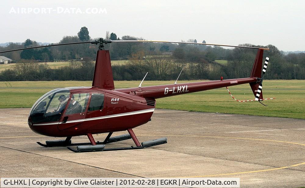 G-LHXL, 2007 Robinson R44 Raven C/N 1702, Ex: N66PH > G-LHXL - Originally and currently with, Lloyd Helicopters Europe Ltd in May 2008.