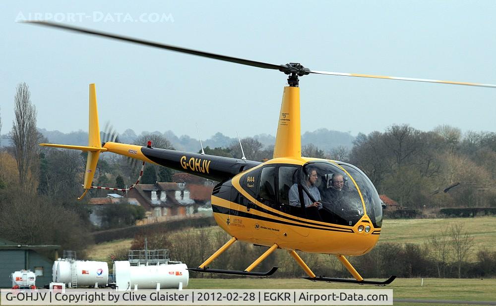 G-OHJV, 2007 Robinson R44 Raven I C/N 1722, Ex: N457R > G-OHJV - Originally owned to and currently with, HJV Ltd in August 2007.