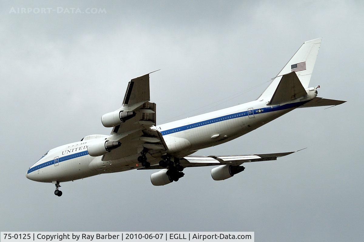 75-0125, 1975 Boeing E-4B C/N 20949, Boeing E-4B [20949] USAF Home~G 07/06/2010