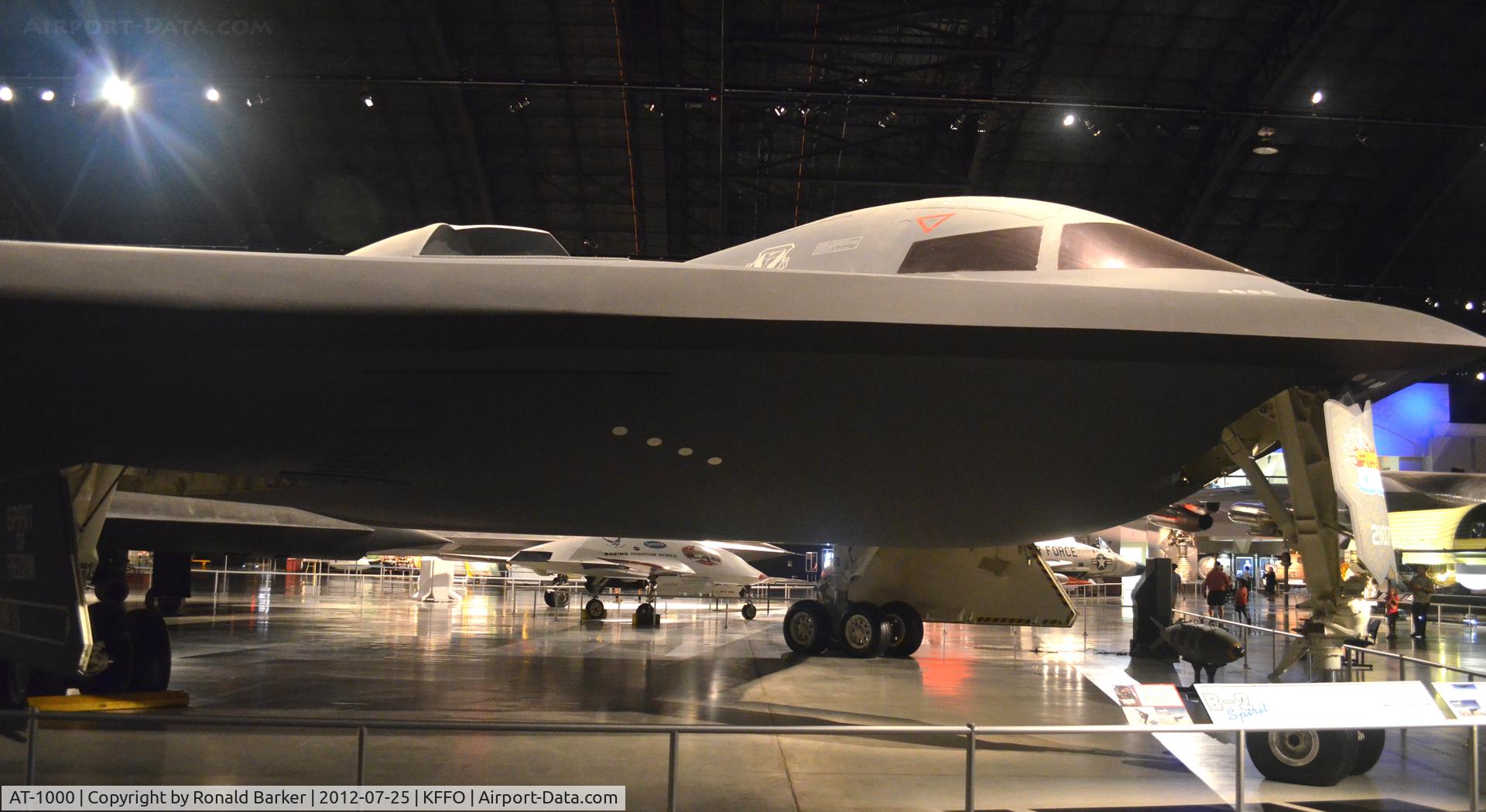 AT-1000, 1982 Northrop Grumman B-2A Spirit C/N Not found AT-1000, AF Museum  shown as 82-1070
