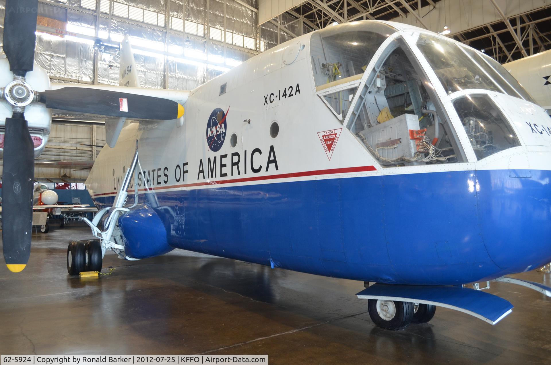 62-5924, 1964 LTV/Hiller/Ryan XC-142A C/N 4, AF Museum