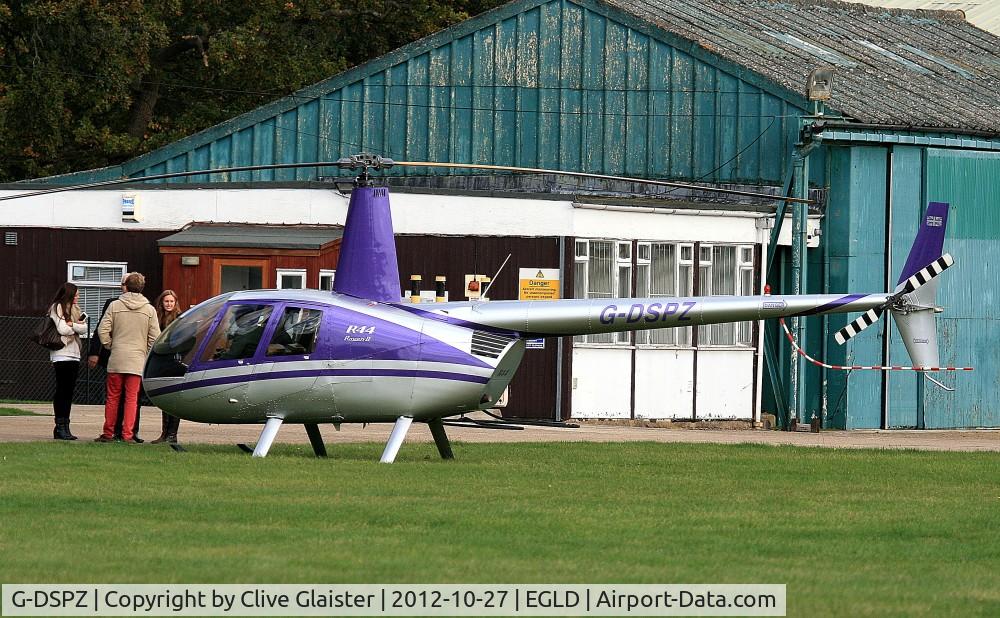 G-DSPZ, 2004 Robinson R44 Raven II C/N 10351, Originally owned to and currently with, Focal Point Communications Ltd since in June 2004.