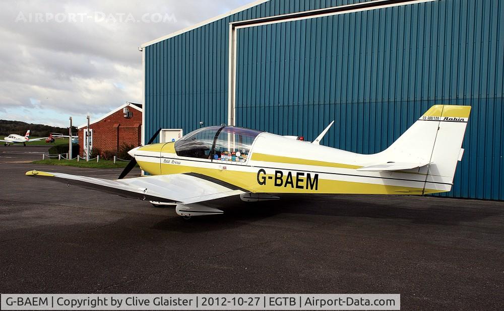 G-BAEM, 1972 Robin DR-400-120 Petit Prince C/N 728, Originally owned to, Aspenair Services Ltd in September 1972 and currently in private hands since April 1990