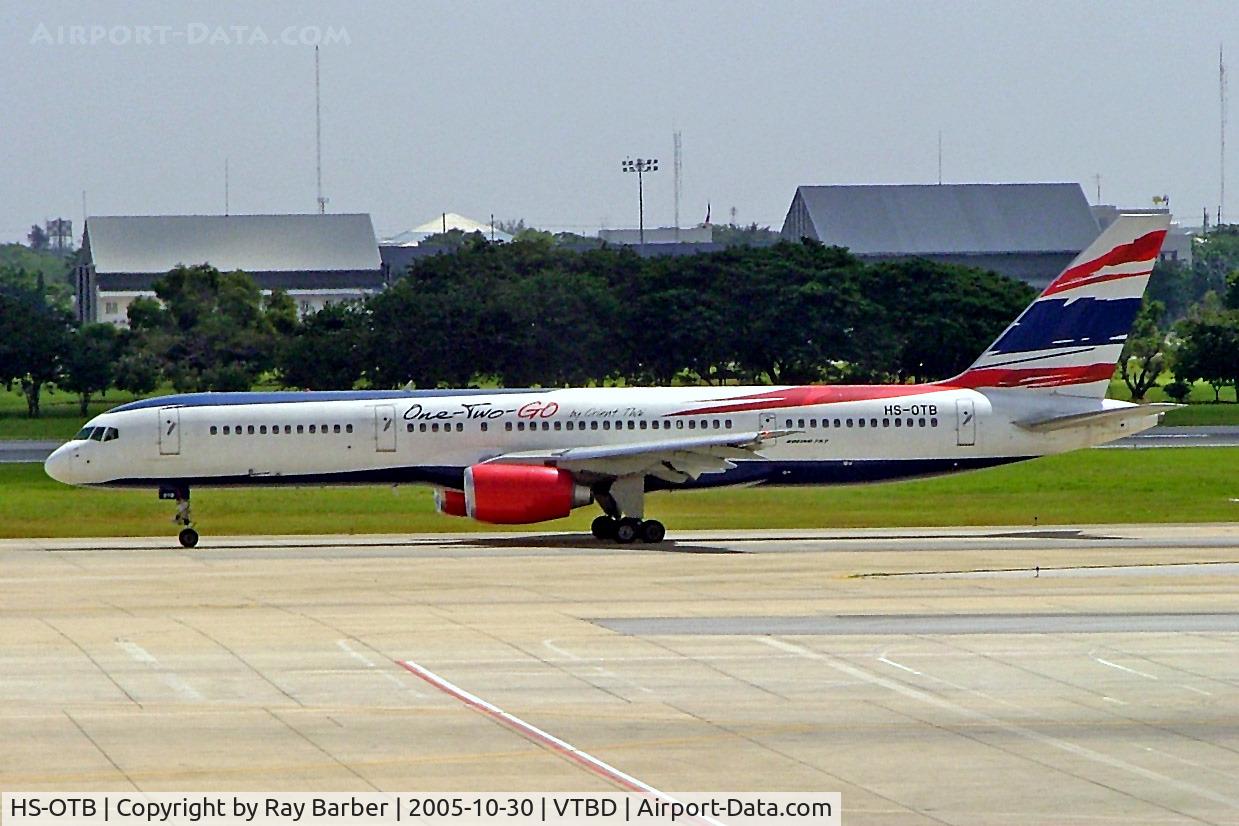 HS-OTB, 1984 Boeing 757-236 C/N 22185, Boeing 757-236 [22185] (Orient Thai Airlines) Bangkok~HS 30/10/2005