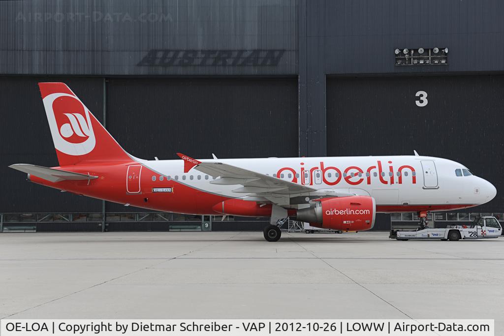 OE-LOA, 2008 Airbus A319-112 C/N 3661, Air Berlin Airbus 319