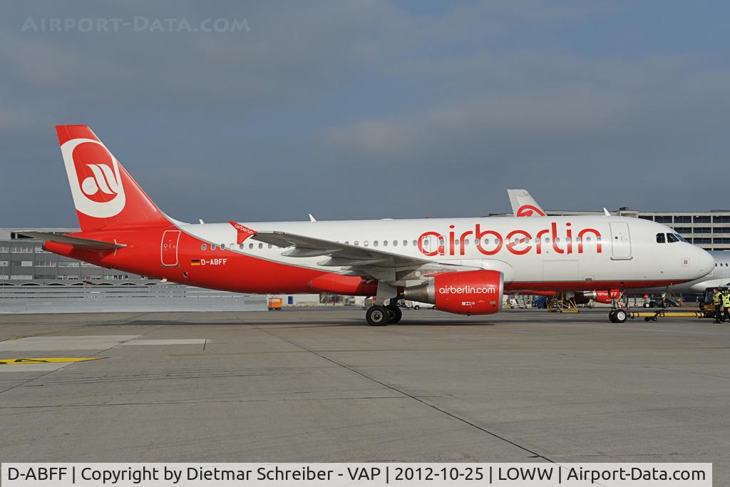 D-ABFF, 2010 Airbus A320-214 C/N 4329, Air Berlin Airbus 320