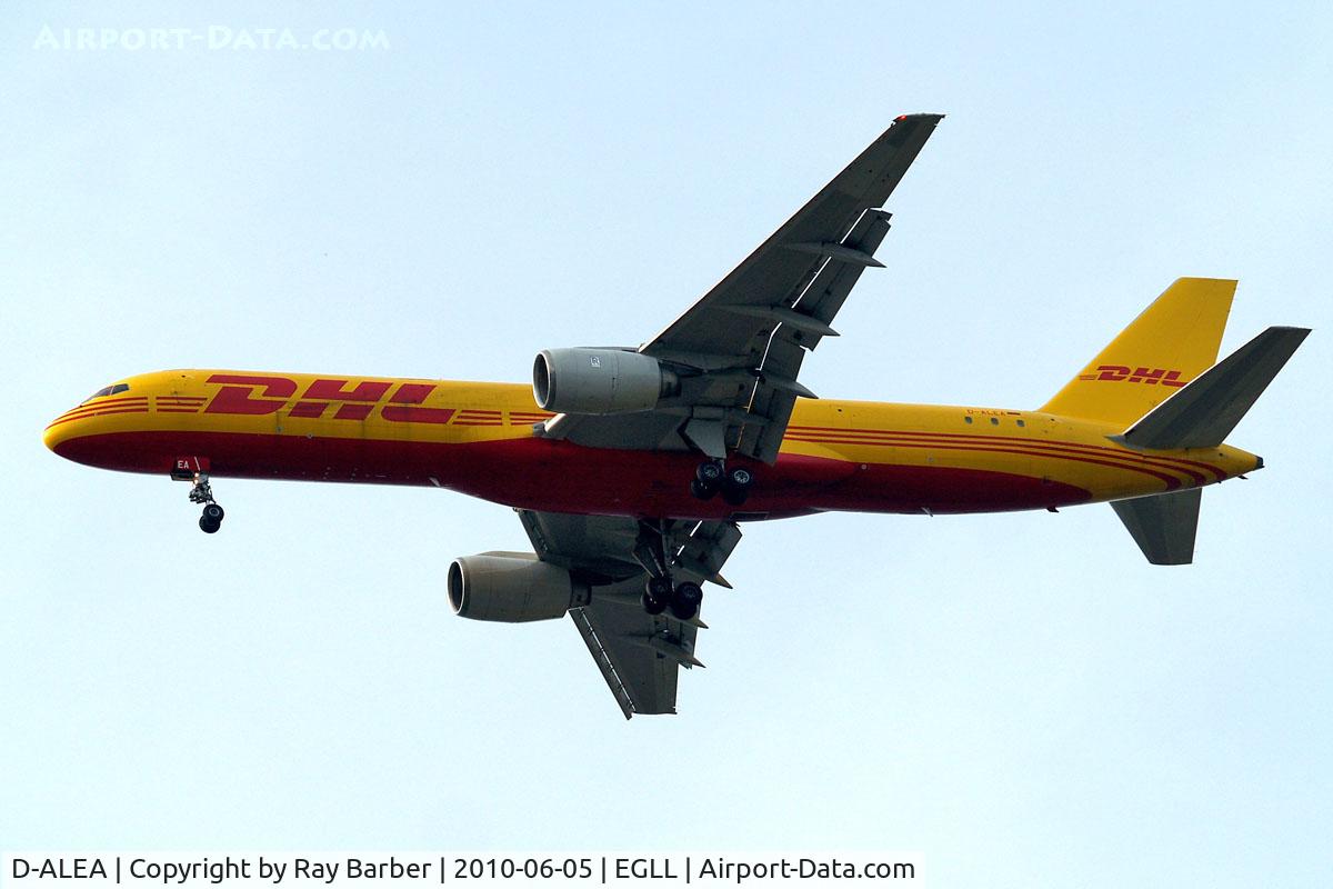 D-ALEA, 1982 Boeing 757-236 C/N 22172, Boeing  757-236F [22172] (DHL) Home~G 05/06/2010