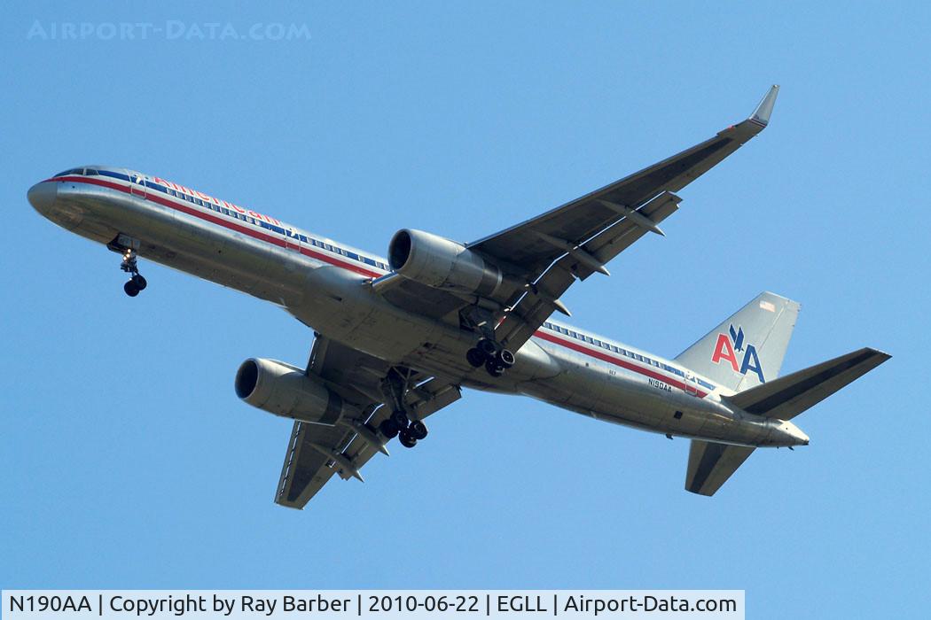 N190AA, 2001 Boeing 757-223 C/N 32384, Boeing 757-223ET [32384] (American Airlines) Home~G 22/06/2010